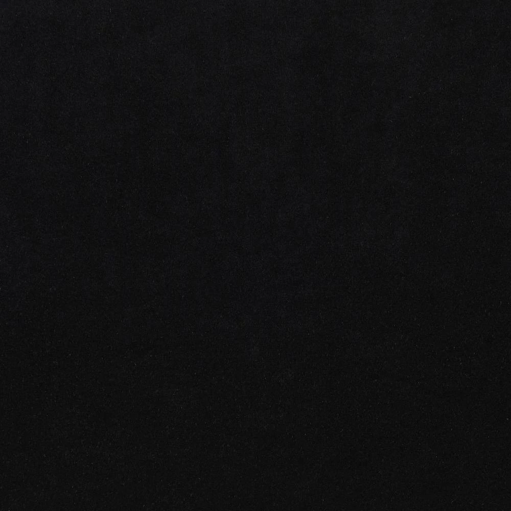 4x4in Anthracite Black Velvet Fabric Swatch Sample by Jennifer Taylor 2 4x4in Anthracite Black Velvet Fabric Swatch Sample by Jennifer Taylor - Image 2