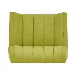 Houston Apple Green Plush Low-Pile Velour Mid Century Modern Arm Chair by Handy Living -Jennifer Taylor Home Store apple green handy living accent chairs 340c cnf62 275 a0 1000