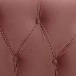 La Rosa 84 in. W Round Arm Velvet Victorian Chesterfield Curved Tufted Sofa, Ash Rose Pink Velvet by Jennifer Taylor -Jennifer Taylor Home Store ash rose pink velvet jennifer taylor sofas couches hd971 3 2525 4f 1000