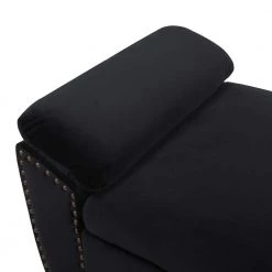 Jolene Storage Bench Nailhead Accent Black by Jennifer Taylor -Jennifer Taylor Home Store black velvet jennifer taylor bedroom benches 85610 927 66 1000