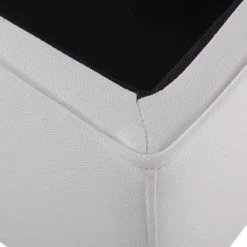 Madelyn Bright White Storage Bench by Jennifer Taylor -Jennifer Taylor Home Store bright white yarn dyed jennifer taylor bedroom benches s85320 974 1f 1000