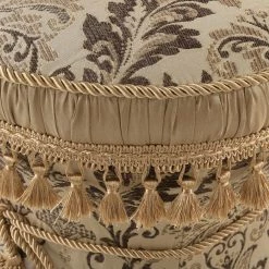 Leona Brown Decorative Ottoman by Jennifer Taylor -Jennifer Taylor Home Store brown jennifer taylor ottomans 2360 615621 1 fa 1000