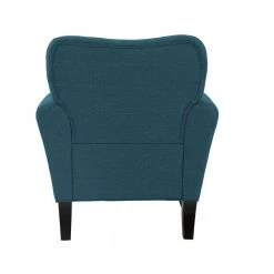 Sasha Caribbean Blue Linen Flared Arm Chair by Handy Living -Jennifer Taylor Home Store caribbean blue handy living accent chairs bf340c lin55 103 66 1000
