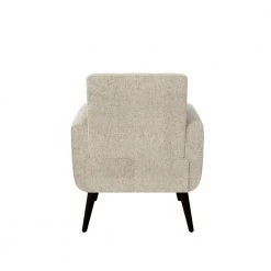 Metro Cashmere Gray Plush Low-Pile Velour Arm Chair and Ottoman Set by Handy Living -Jennifer Taylor Home Store cashmere gray handy living accent chairs a152761 66 1000