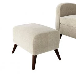 Metro Cashmere Gray Plush Low-Pile Velour Arm Chair and Ottoman Set by Handy Living -Jennifer Taylor Home Store cashmere gray handy living accent chairs a152761 fa 1000