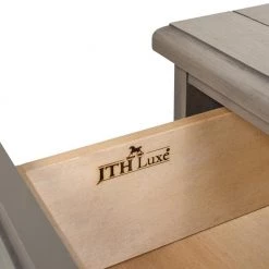 Dauphin 71 in. Cashmere Gray Wood TV Stand Storage Console Table by Jennifer Taylor -Jennifer Taylor Home Store cashmere gray wood jennifer taylor tv stands dsg87100 4f 1000