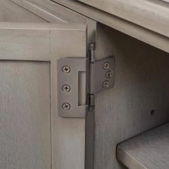 Dauphin 71 in. Cashmere Gray Wood TV Stand Storage Console Table by Jennifer Taylor -Jennifer Taylor Home Store cashmere gray wood jennifer taylor tv stands dsg87100 c3 1000