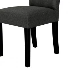 Schmitz Charcoal Black and Tan Textured Fabric Lace-Tufted Parsons Chairs (Set of 4) by Handy Living -Jennifer Taylor Home Store charcoal black and tan textured handy living dining chairs a167338 fa 1000