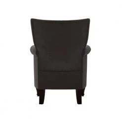 Margaux Charcoal Gray Velvet Button Tufted Rolled Arm Chair and Ottoman Set by Handy Living 16 Margaux Charcoal Gray Velvet Button Tufted Rolled Arm Chair and Ottoman Set by Handy Living -Jennifer Taylor Home Store charcoal gray handy living accent chairs a153096 66 1000