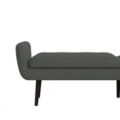 Ocampo 81.25 in. Charcoal Gray Tweed-like Woven Fabric 3-Seat Full Size Convert-A-Couch Sofa Bed by Handy Living -Jennifer Taylor Home Store charcoal gray handy living sofa beds a175227 fa 1000