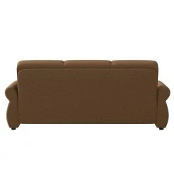 Reyn 87 in. Wide Chestnut Brown Chenille Flared Rolled Arm 3-Seat Convert-a-Couch Full Size Sofa Bed by Handy Living -Jennifer Taylor Home Store chestnut brown chenille fabric with black legs handy living sofa beds a171410 66 1000