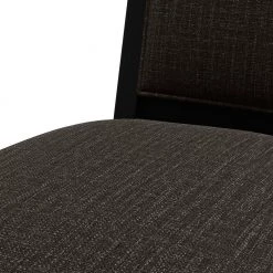 Arielle 7-piece Chocolate Brown Butterfly Leaf Dining Table in Espresso and Armless Chairs Textured Woven by Handy Living -Jennifer Taylor Home Store chocolate brown handy living dining room sets a145657 4f 1000