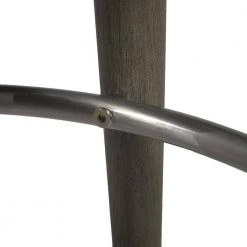 Vesper 30 in. H Country Gray Linen Round Backless Bar Stool by Jennifer Taylor 16 Vesper 30 in. H Country Gray Linen Round Backless Bar Stool by Jennifer Taylor -Jennifer Taylor Home Store country gray linen jennifer taylor bar stools hdmlc 81030 44 1000