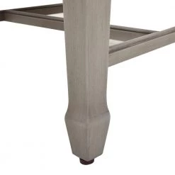 Dauphin X-Back Upholstered Dining Arm Chair, Cream White Top Grain Leather and Cashmere Gray Wood by Jennifer Taylor -Jennifer Taylor Home Store cream white top grain leather jennifer taylor dining chairs 60320 xlc c3 1000