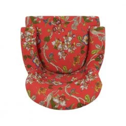 Craig Crimson Multi Floral with Birds Rolled Arm Chairs (Set of 2) by Handy Living -Jennifer Taylor Home Store crimson multi floral with birds handy living accent chairs 340c2 flw47 269 a0 1000