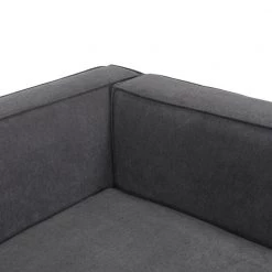 Phoenix 3-Piece Dark Gray Polyester 4-Seater L-Shaped Right-Facing Sectional Sofa with Ottoman by Handy Living 24 Phoenix 3-Piece Dark Gray Polyester 4-Seater L-Shaped Right-Facing Sectional Sofa with Ottoman by Handy Living -Jennifer Taylor Home Store dark gray handy living sectional sofas phx sec cnf17 44 1000