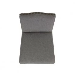 Odette 26 in. Dark Heathered Grey Linen Farmhouse Upholstered Counter Height Bar Stool by Jennifer Taylor -Jennifer Taylor Home Store dark heathered grey linen jennifer taylor bar stools 81090 mlh 77 1000