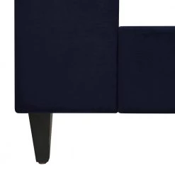 Adonis 65" W Tall Wingback Queen Platform Bed Frame, Dark Navy Blue Velvet by Jennifer Taylor -Jennifer Taylor Home Store dark navy blue jennifer taylor platform beds 52270 3 872 1 1f 1000