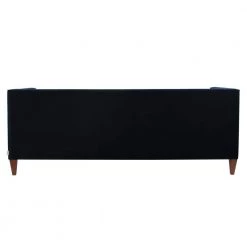 Jack 84 in. W Dark Navy Blue Velvet Modern Tuxedo Tufted Sofa by Jennifer Taylor -Jennifer Taylor Home Store dark navy blue velvet jennifer taylor sofas couches hd872 3 8403 4f 1000