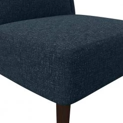 Aubrey Deep Blue Tweed-Like Woven Fabric Mid-Century Modern Accent Chair by Handy Living 14 Aubrey Deep Blue Tweed-Like Woven Fabric Mid-Century Modern Accent Chair by Handy Living -Jennifer Taylor Home Store deep blue tweed like woven handy living accent chairs a190218 44 1000