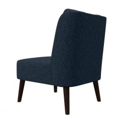 Aubrey Deep Blue Tweed-Like Woven Fabric Mid-Century Modern Accent Chair by Handy Living 10 Aubrey Deep Blue Tweed-Like Woven Fabric Mid-Century Modern Accent Chair by Handy Living -Jennifer Taylor Home Store deep blue tweed like woven handy living accent chairs a190218 66 1000