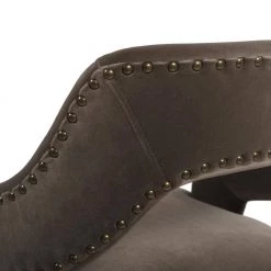 Moderne 26 Counter Height Bar Stool (Set of 2), Deep Mink by Jennifer Taylor -Jennifer Taylor Home Store deep mink beige velvet jennifer taylor bar stools 81060 mvd 66 1000