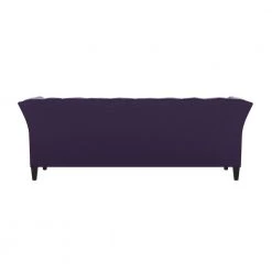 Quintana 86 in. Deep Plum Purple Velvet Fabric 3-Seat Tuxedo Sofa with Nailheads by Handy Living -Jennifer Taylor Home Store deep plum purple velvet handy living sofas couches a184908 66 1000