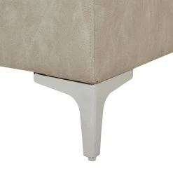 Madelyn Dove Gray Faux Leather Modern Storage Bench 20 in. H x 49 in. W x 20 in. D by Jennifer Taylor -Jennifer Taylor Home Store dove gray faux leather jennifer taylor dining benches s85320 u024 c3 1000