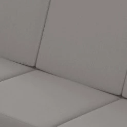 Behnken 48 in. Dove Gray Linen-Like Fabric 2-Seat Mid-Century Modern Loveseat with Exposed Wood Frame in a Cherry by Handy Living -Jennifer Taylor Home Store dove gray linen like handy living loveseats a184422 fa 1000