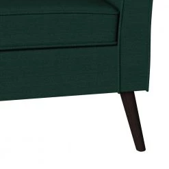 Dolan Emerald Green Linen Fabric Modern Arm Chair with Tapered Square Back by Handy Living -Jennifer Taylor Home Store emerald green linen handy living accent chairs a179997 1f 1000