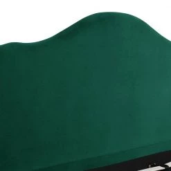 Beth Evergreen Velvet King Transitional Platform Bed Set by Jennifer Taylor -Jennifer Taylor Home Store evergreen velvet jennifer taylor platform beds 50421 4 893 2 1f 1000