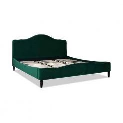 Beth Evergreen Velvet King Transitional Platform Bed Set by Jennifer Taylor -Jennifer Taylor Home Store evergreen velvet jennifer taylor platform beds 50421 4 893 2 c3 1000