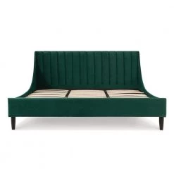 Aspen Evergreen King Upholstered Bed by Jennifer Taylor -Jennifer Taylor Home Store evergreen velvet jennifer taylor platform beds s52180 4 893 1 1d 1000