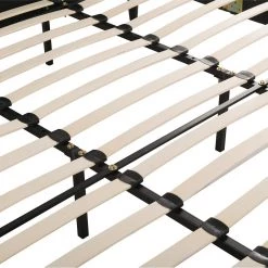 Aspen Evergreen King Upholstered Bed by Jennifer Taylor -Jennifer Taylor Home Store evergreen velvet jennifer taylor platform beds s52180 4 893 1 77 1000