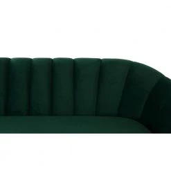 Sienna 81 in. Evergreen Velvet 3-Seater Tuxedo Sofa with Flared Arms by Jennifer Taylor -Jennifer Taylor Home Store evergreen velvet jennifer taylor sofas couches s63321 3 893 1d 1000