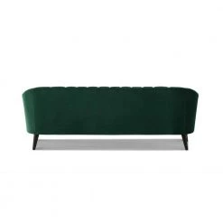 Sienna 81 in. Evergreen Velvet 3-Seater Tuxedo Sofa with Flared Arms by Jennifer Taylor -Jennifer Taylor Home Store evergreen velvet jennifer taylor sofas couches s63321 3 893 44 1000