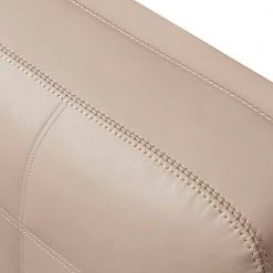 Esquire Fawn Beige Leather 4-Seater Sectional Sofa with Removable Cushions by Jennifer Taylor -Jennifer Taylor Home Store fawn beige leather jennifer taylor sectional sofas s64030 4 xla fa 1000