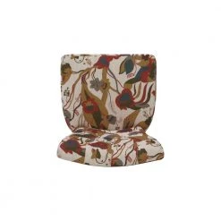 Sirena Upholstered Dining Chairs in Warm Multi-Floral (Set of 2) by Handy Living -Jennifer Taylor Home Store floral pod with hues of sand crimson gray green handy living dining chairs dc2 jgf47 164 a0 1000