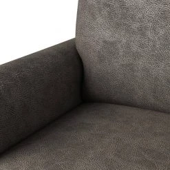 Fulton 79.8 in. Fog Gray Distressed Faux Leather 3-Seater Lawson Sofa with Removable Cushions by Handy Living -Jennifer Taylor Home Store fog gray distressed faux leather handy living sofas couches a152839 fa 1000