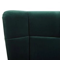 Gerald 32.5 in. Forest Green Performance Velvet Mid-Century Modern Tufted Wingback Arm Chair by Jennifer Taylor -Jennifer Taylor Home Store forest green performance velvet jennifer taylor accent chairs hdmvf 60290 4f 1000