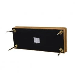 Oliver Mid-Century Modern Gold Velvet Entryway Bench by Jennifer Taylor -Jennifer Taylor Home Store gold velvet jennifer taylor bedroom benches hd959 s85360 1d 1000