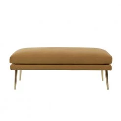 Oliver Mid-Century Modern Gold Velvet Entryway Bench by Jennifer Taylor -Jennifer Taylor Home Store gold velvet jennifer taylor bedroom benches hd959 s85360 c3 1000