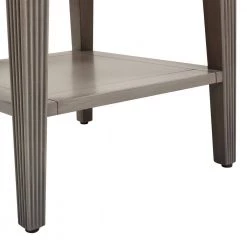 Dauphin 20 in. Grey Cashmere Wood Storage Shelf Side Table by Jennifer Taylor -Jennifer Taylor Home Store grey cashmere jennifer taylor end side tables ctg87041 66 1000