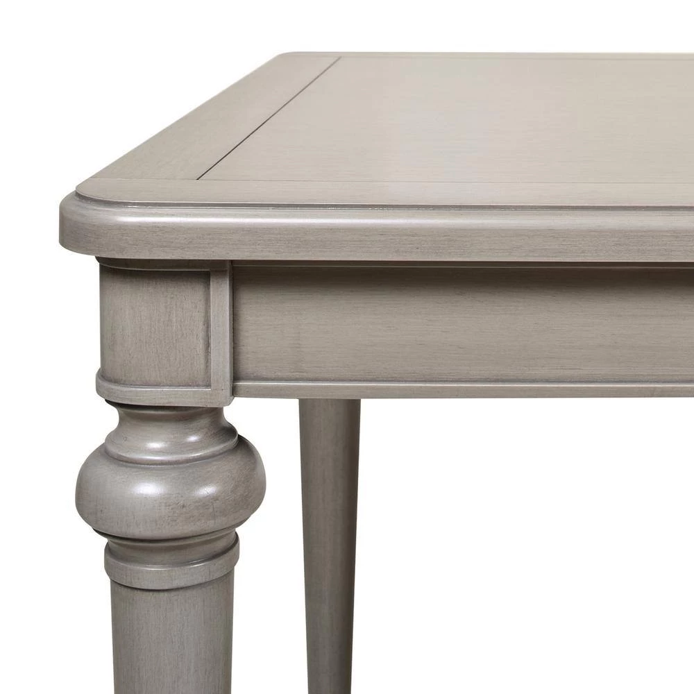 Dauphin 71 in. Cashmere Gray Birchwood Rectangular 6-Seater Dining Table by Jennifer Taylor 6 Dauphin 71 in. Cashmere Gray Birchwood Rectangular 6-Seater Dining Table by Jennifer Taylor - Image 6