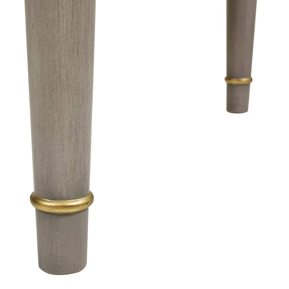 Dauphin 71 in. Cashmere Gray Birchwood Rectangular 6-Seater Dining Table by Jennifer Taylor 8 Dauphin 71 in. Cashmere Gray Birchwood Rectangular 6-Seater Dining Table by Jennifer Taylor - Image 8