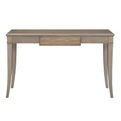 Dauphin Grey Cashmere Gold Accent Console Vanity Table by Jennifer Taylor -Jennifer Taylor Home Store grey cashmere jennifer taylor makeup vanities szt87080 1f 1000