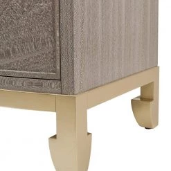Vegas 23.5" 2-Drawer Storage End Table, Weathered Oak Veneer by Jennifer Taylor -Jennifer Taylor Home Store grey jennifer taylor nightstands ctg87160 66 1000