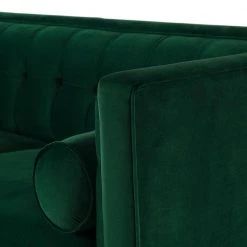Jack 71" Modern Tuxedo Tufted Loveseat, Evergreen Velvet by Jennifer Taylor 17 Jack 71" Modern Tuxedo Tufted Loveseat, Evergreen Velvet by Jennifer Taylor -Jennifer Taylor Home Store hunter green velvet jennifer taylor loveseats 8403 2 893 fa 1000