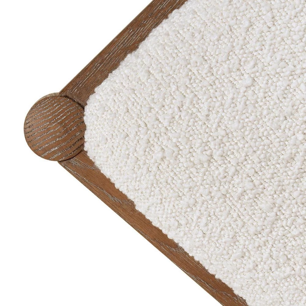 Panama 18.5 in. Ivory White Boucle Curved Cane Rattan Accent Dining Chair (Set of 2) by Jennifer Taylor 8 Panama 18.5 in. Ivory White Boucle Curved Cane Rattan Accent Dining Chair (Set of 2) by Jennifer Taylor - Image 8