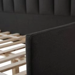 Edgar Channel Tufted Sofa Bed Daybed Jet Black by Jennifer Taylor -Jennifer Taylor Home Store jet black jennifer taylor daybeds 65090 978 44 1000